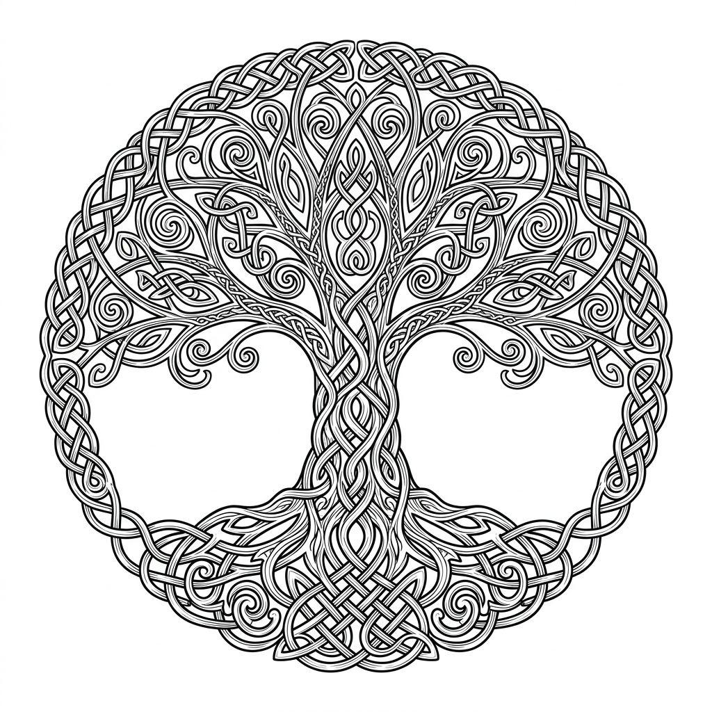 idée tatouage arbre de vie arbre de vie celtique