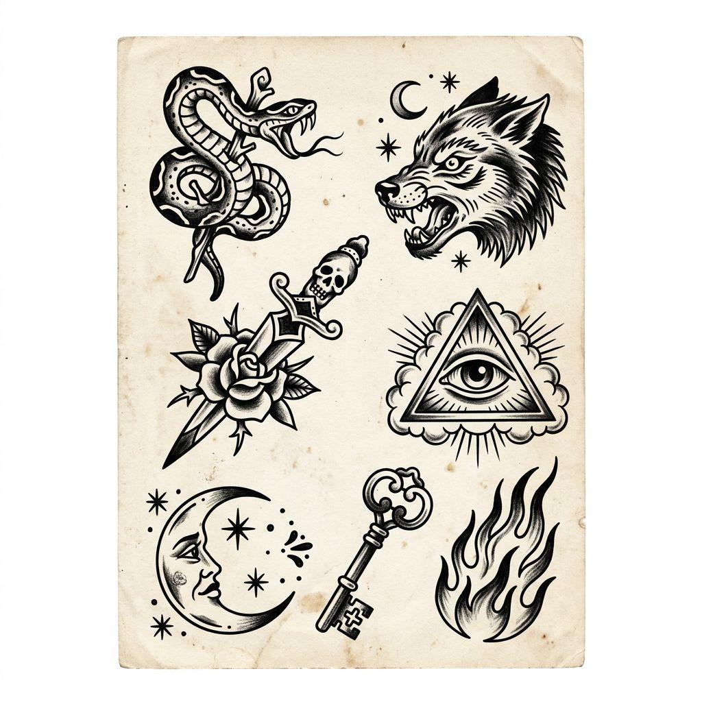 idée tatouage avant-bras homme patchwork avant-bras