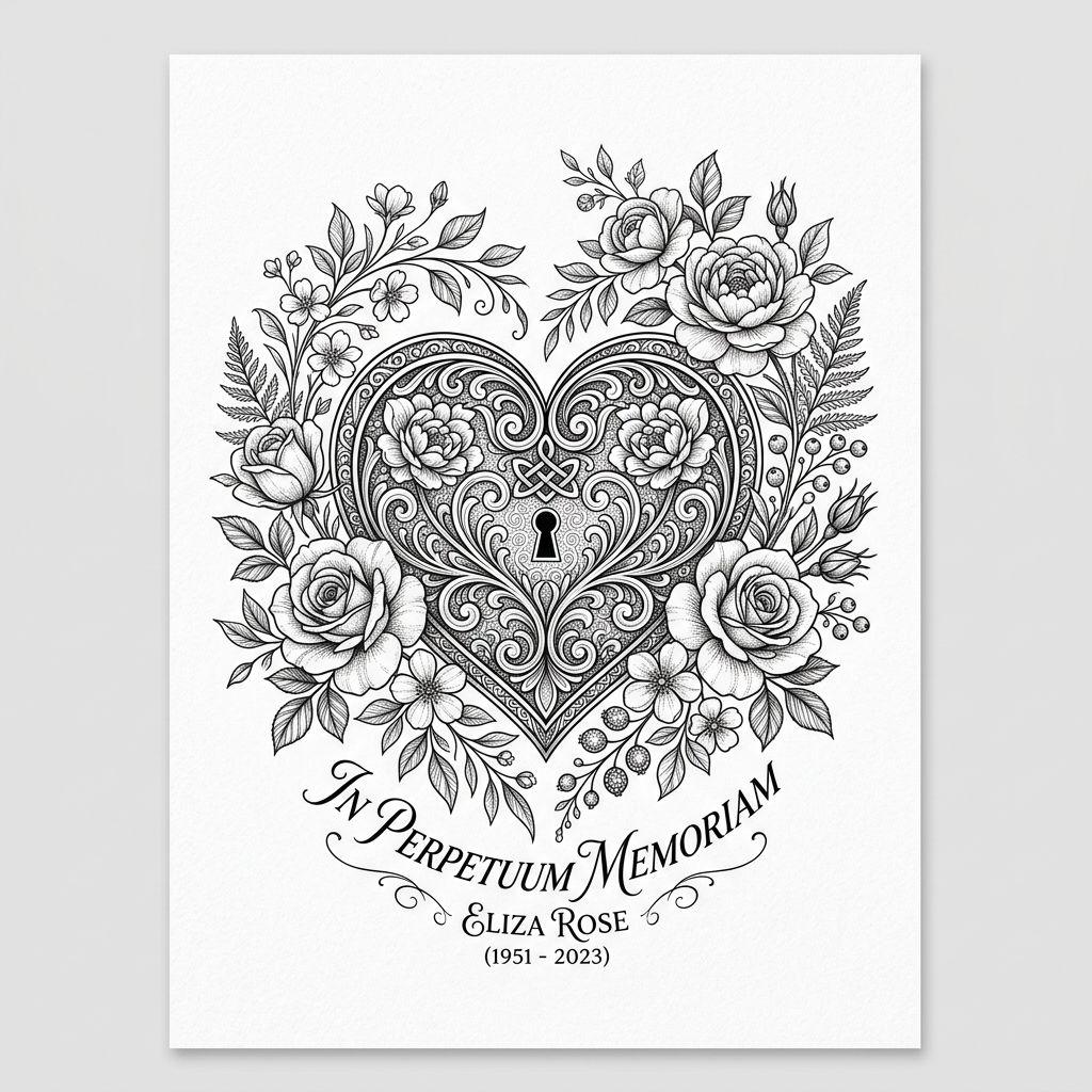 idée tatouage coeur aimer toujours premium