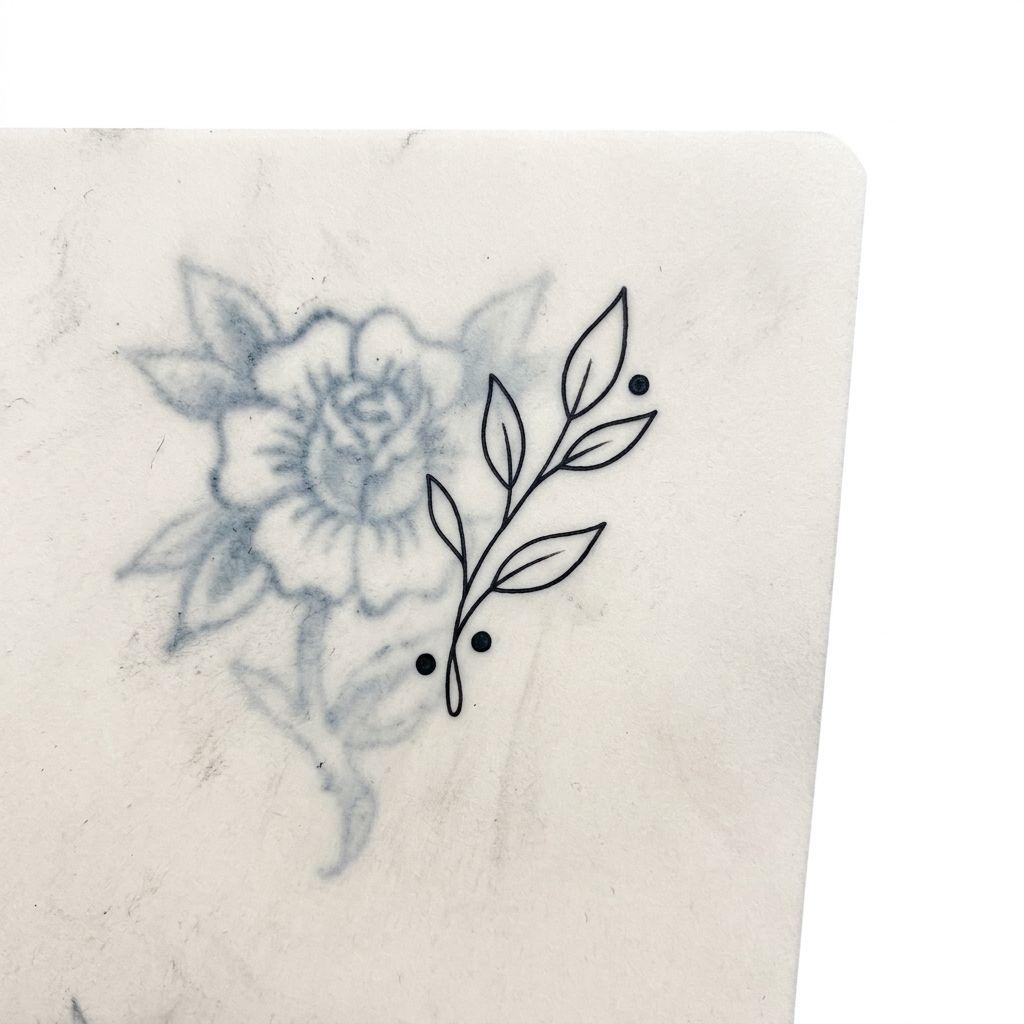 idée tatouage cover recouvrement minimaliste léger
