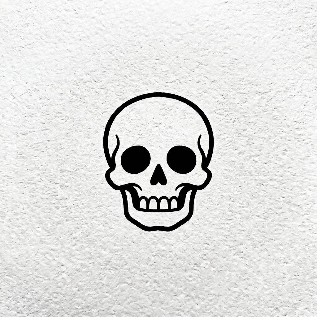 idée tatouage doigt crâne mémento mori