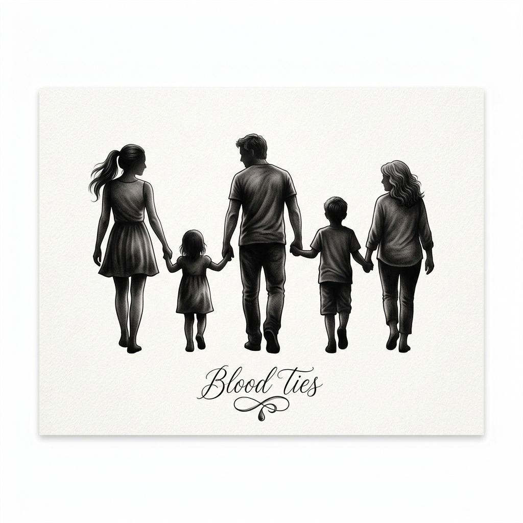 idée tatouage famille portrait de famille réaliste