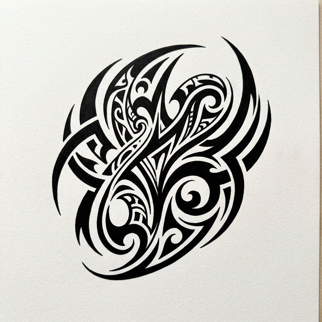 idée tatouage flash flash tribal moderne