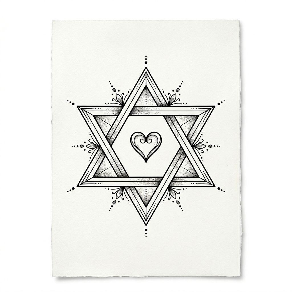 idée tatouage frère et sœur triangle infini spirituel