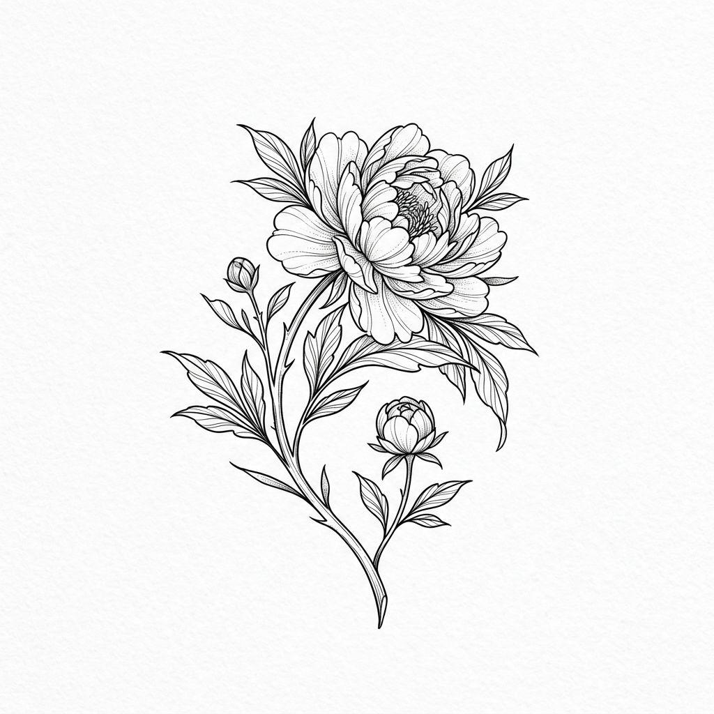 idée tatouage mère et fille fleur mère et fille