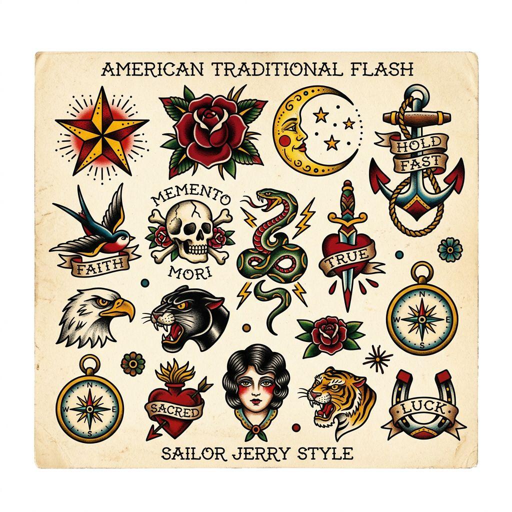 idée tatouage mollet patchwork flash