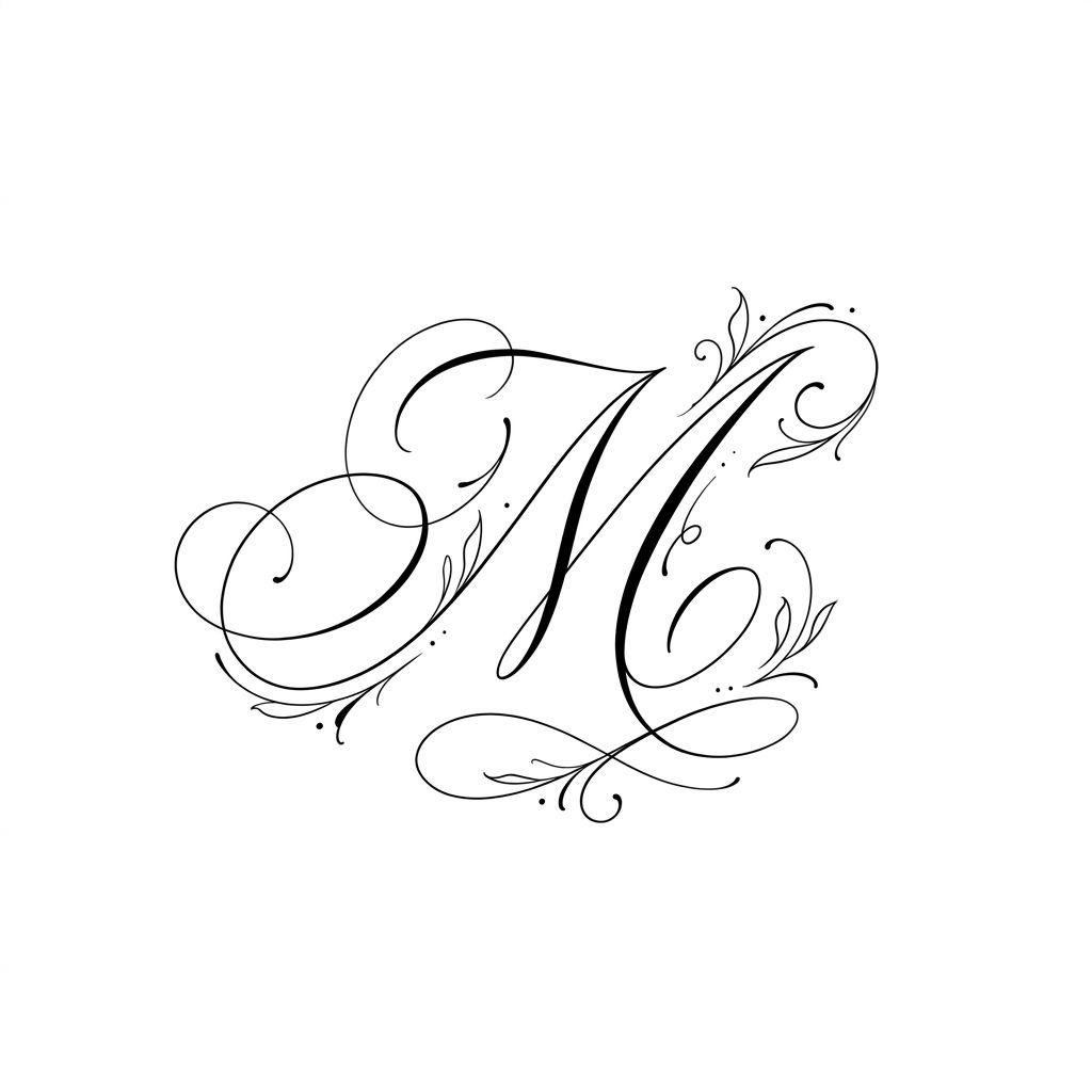idée tatouage petit initiale solo cursive