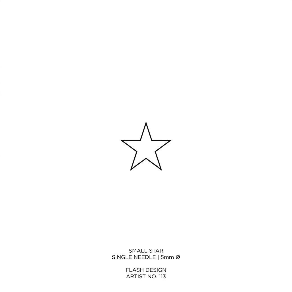 idée tatouage poignet étoile minimaliste