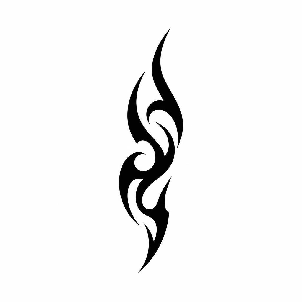 idée tatouage poignet tribal moderne fin