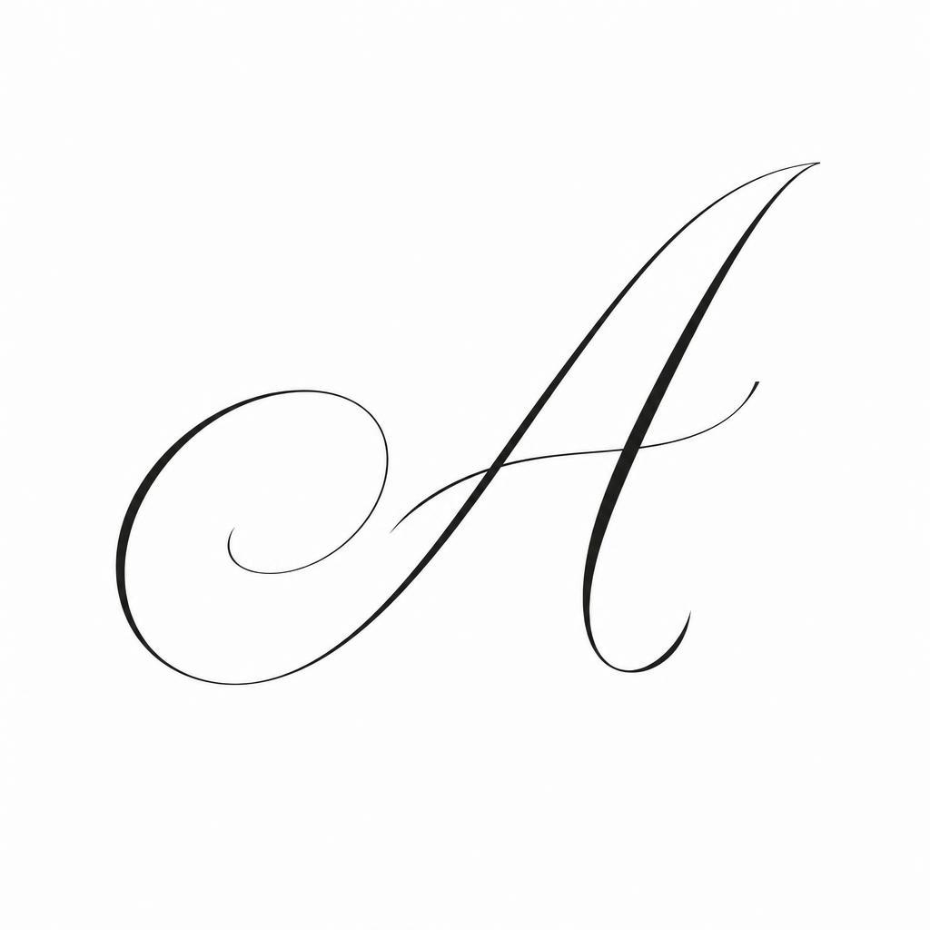 idée tatouage simple lettrage initiale simple