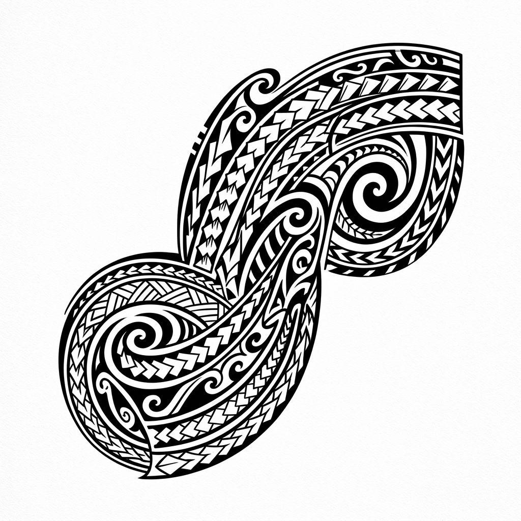 idée tatouage tribal tribal polynésien classique
