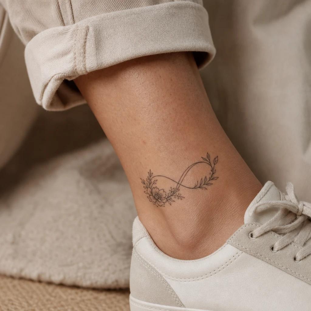 Idée tatouage cheville femme