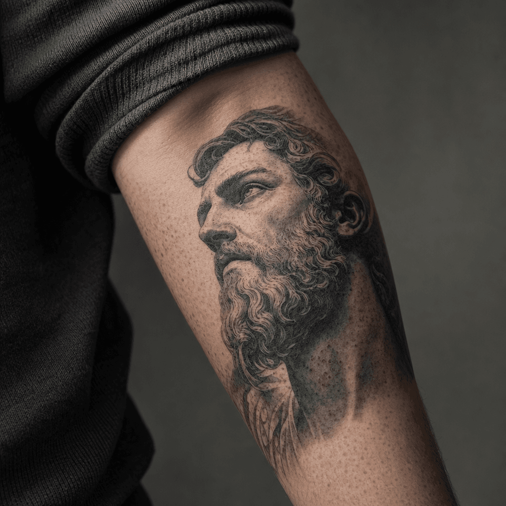 idée tatouage cover portrait réaliste haute densité