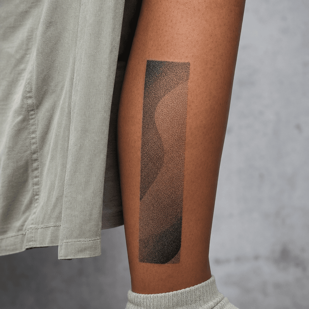 idée tatouage cover cover dotwork ombré