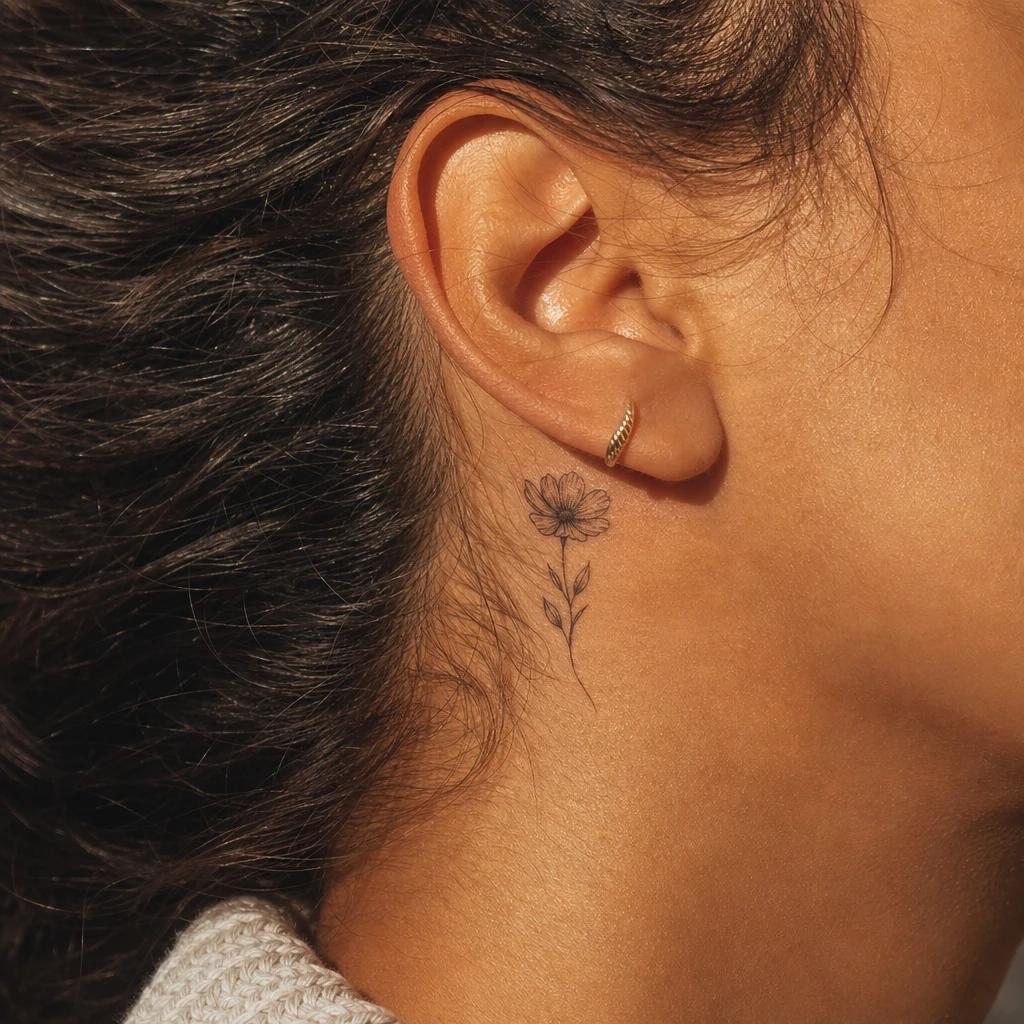 Idée tatouage discret femme