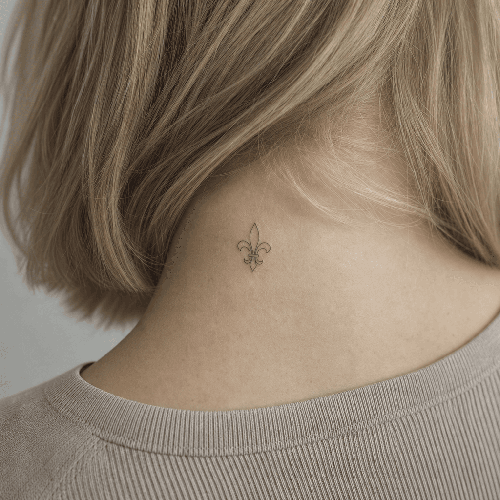 idée tatouage femme discret fleur fine line délicate