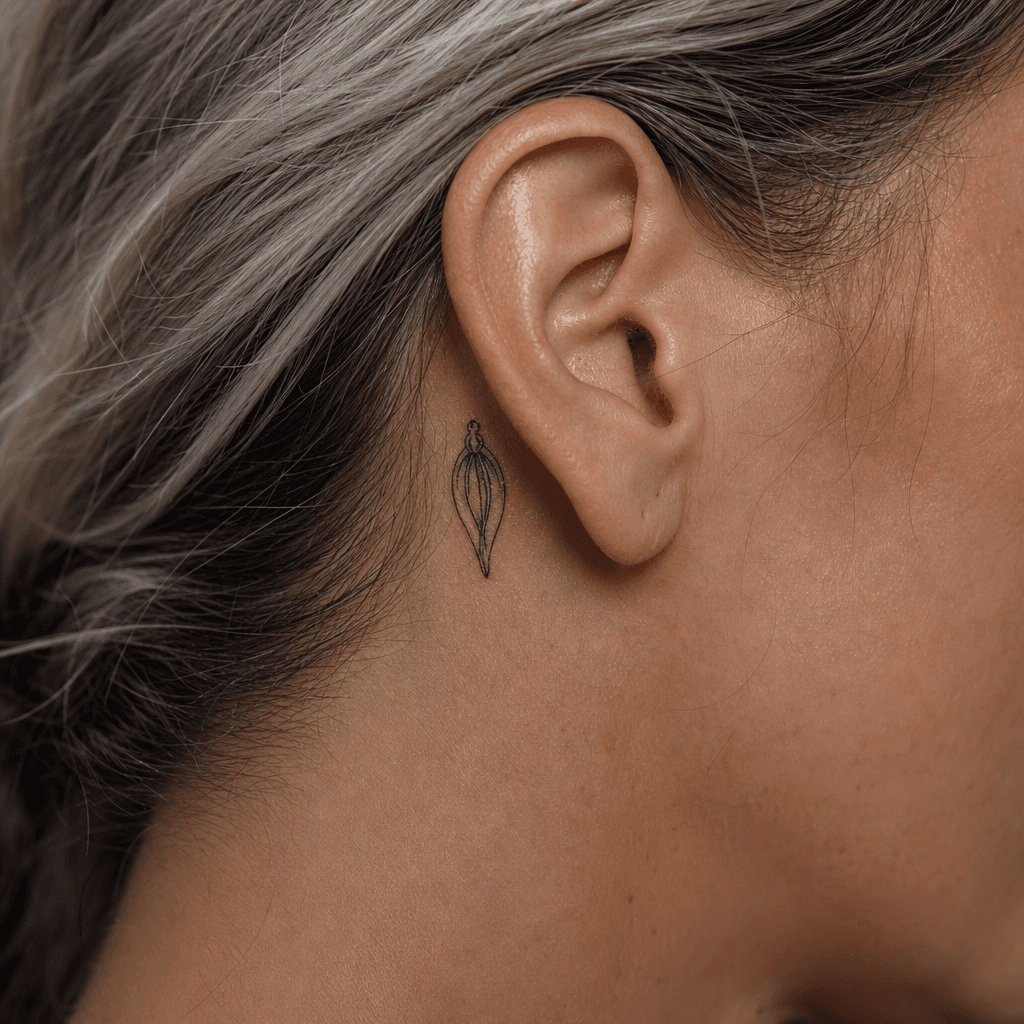 idée tatouage femme discret micro-réalisme objet intime