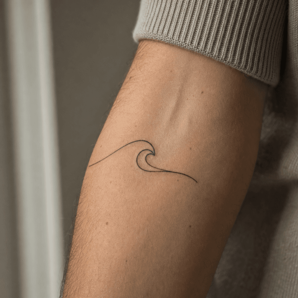 idée tatouage flash flash single-line minimaliste