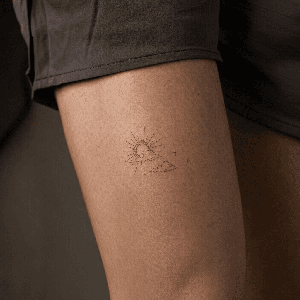 idée tatouage flash flash fine line délicat