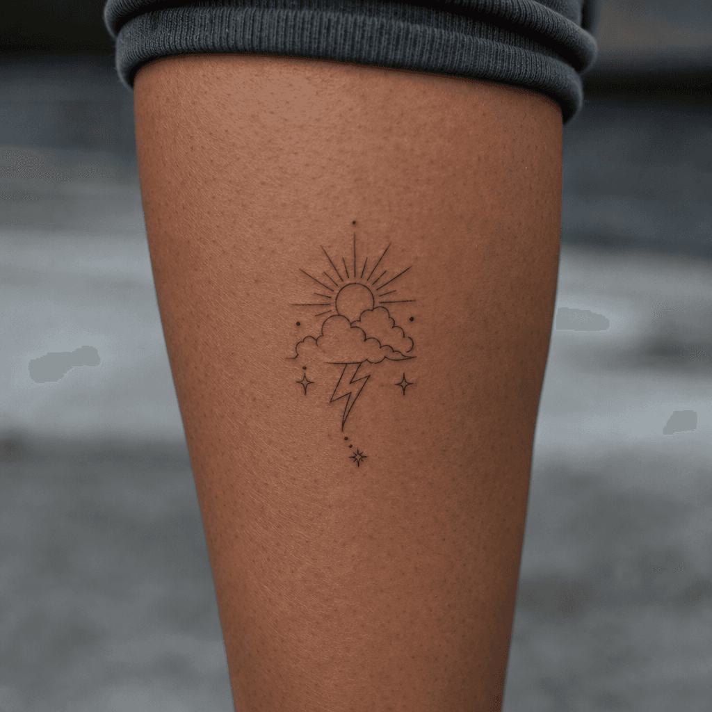 idée tatouage flash flash fine line délicat