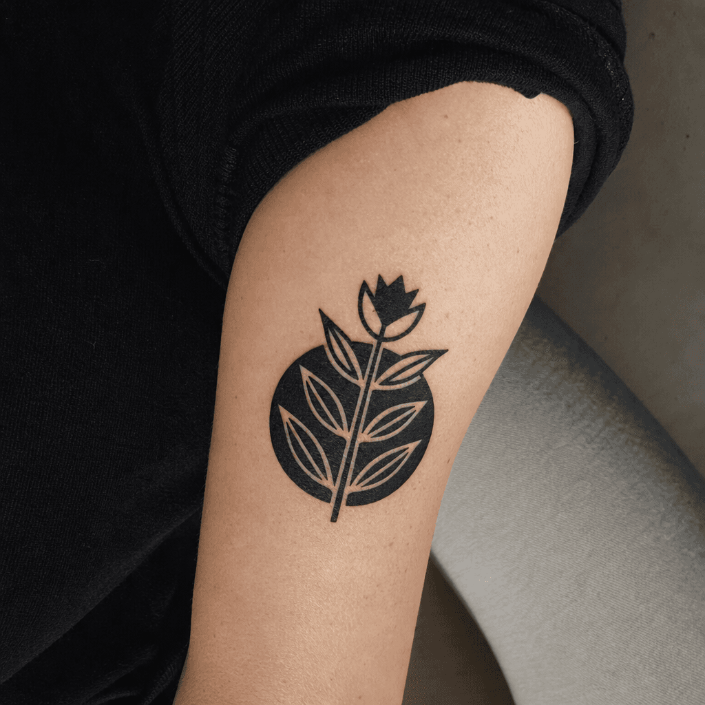 idée tatouage flash flash blackwork graphique