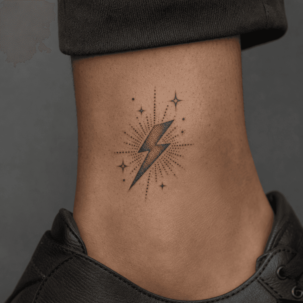 idée tatouage flash flash dotwork pointillé