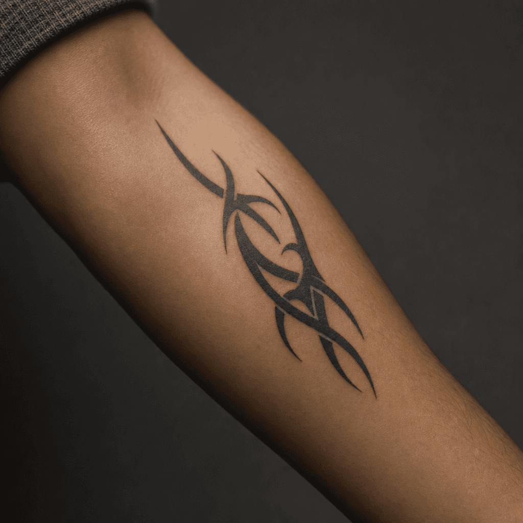idée tatouage flash flash tribal moderne