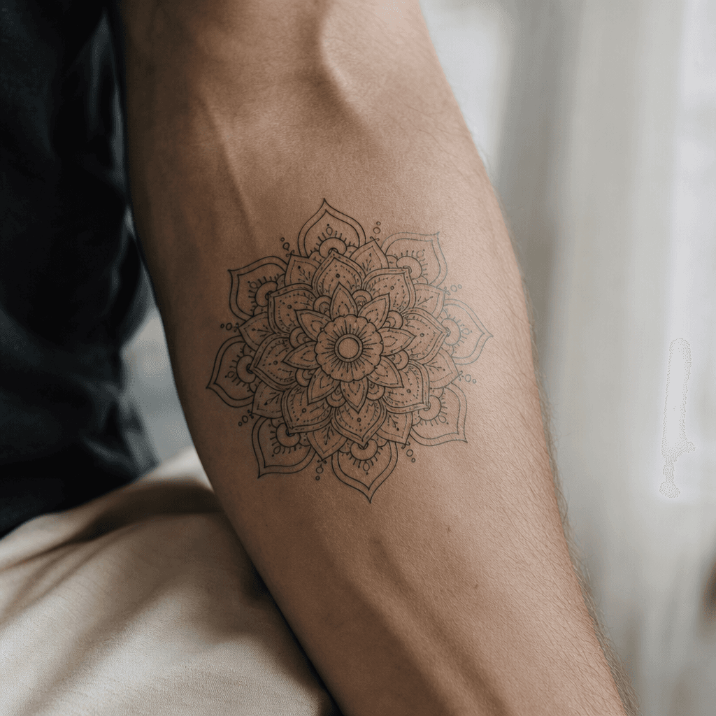 Idée tatouage mandala