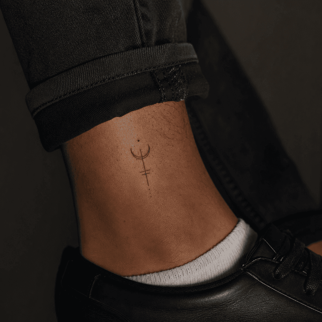 idée tatouage minimaliste minimaliste géométrique épuré