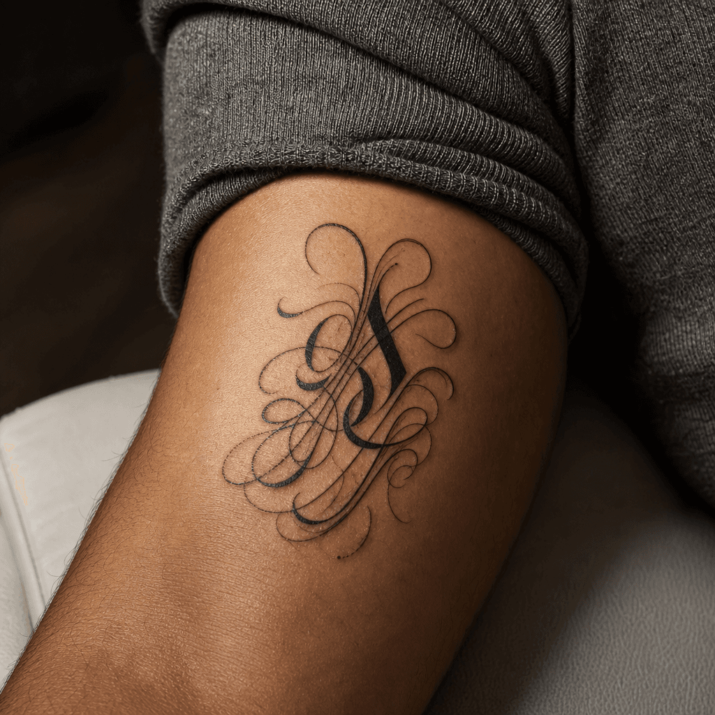 idée tatouage parents citation hommage calligraphie