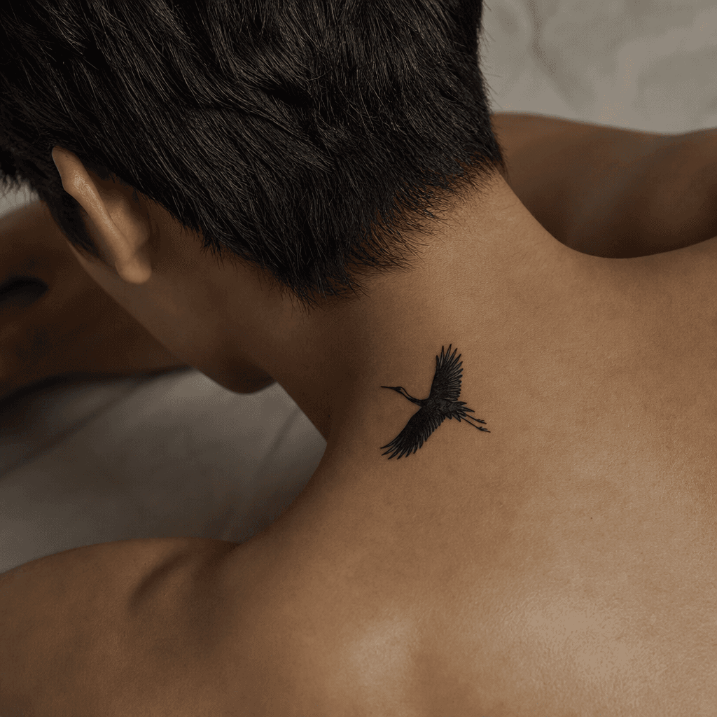 idée tatouage petit crâne miniature blackwork