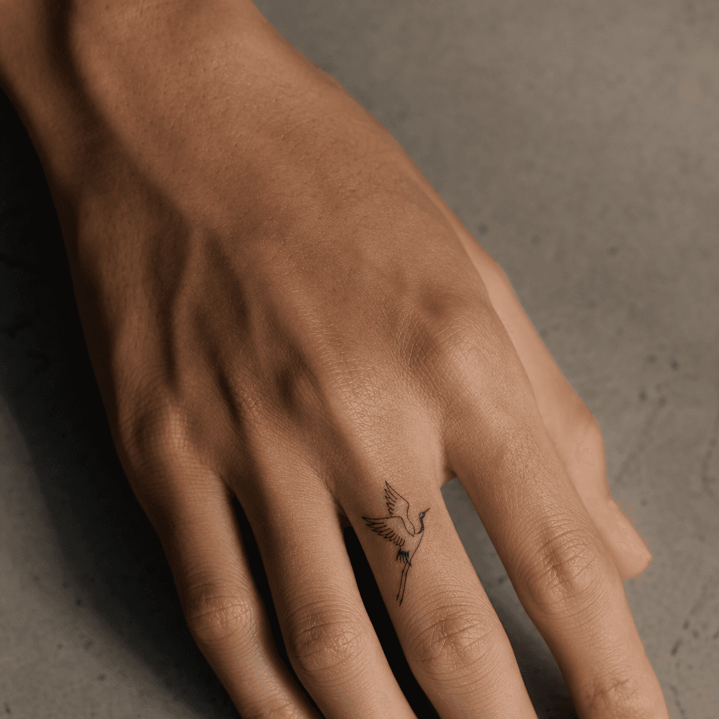 idée tatouage simple crâne minimaliste