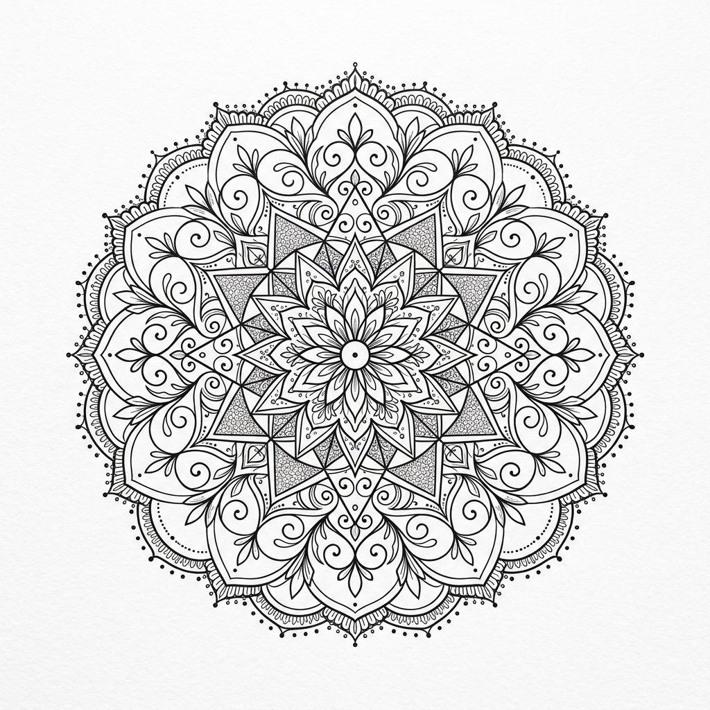 idée tatouage cou femme mandala de nuque