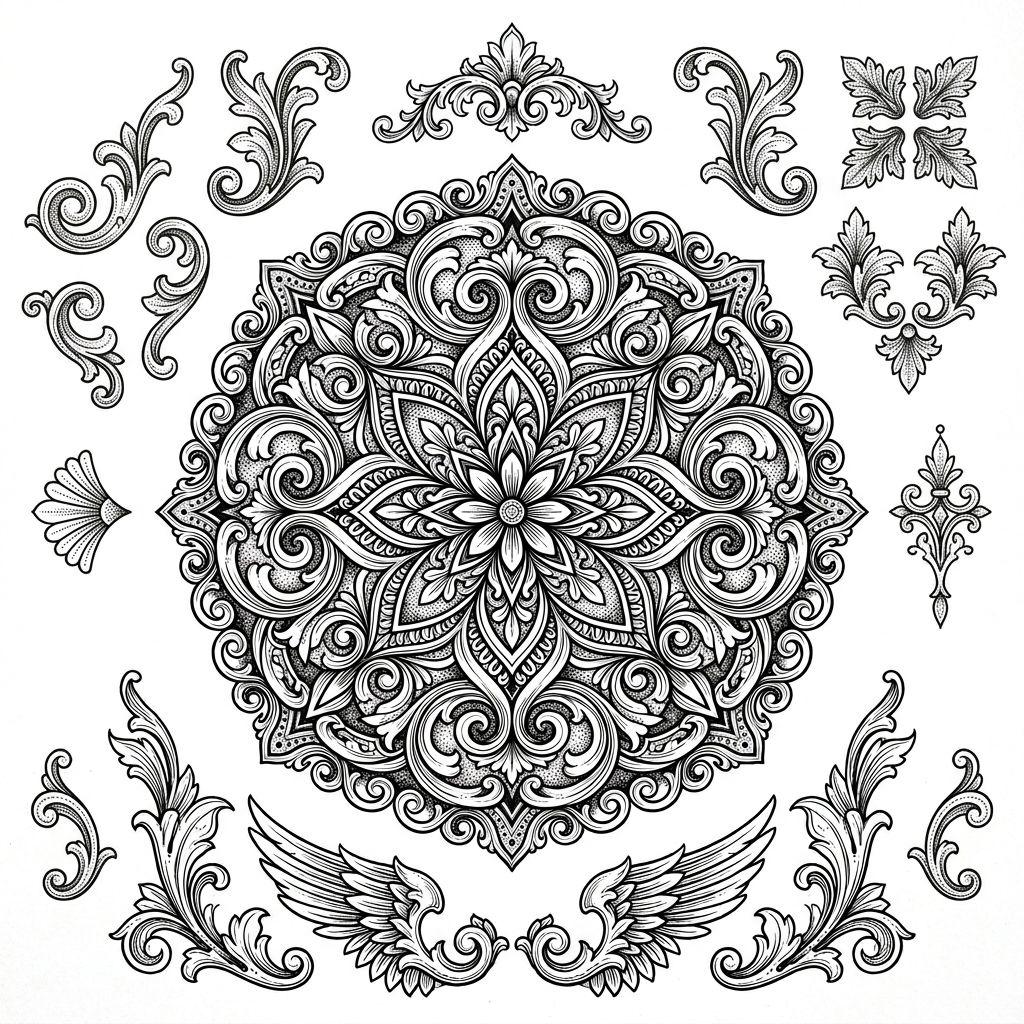 idée tatouage discret homme petit mandala