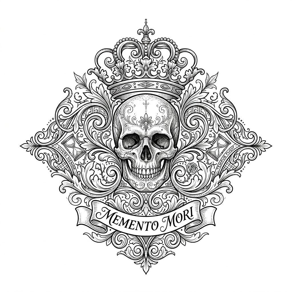 idée tatouage main main crâne