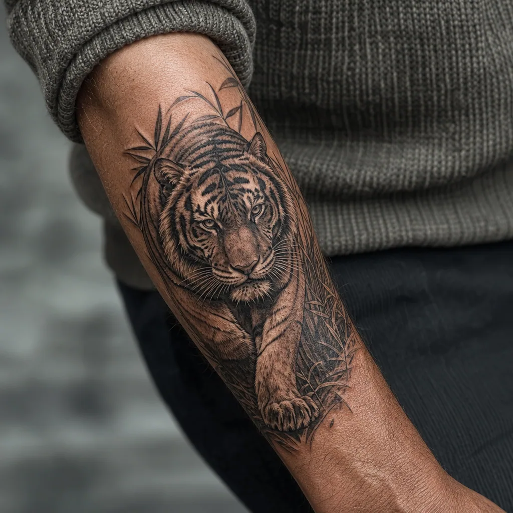 Tigre puissant