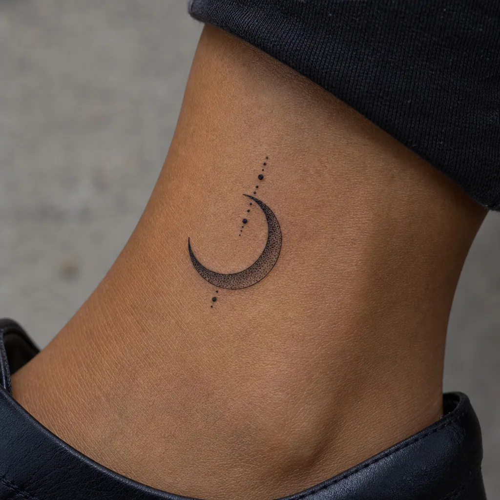 Lune dotwork
