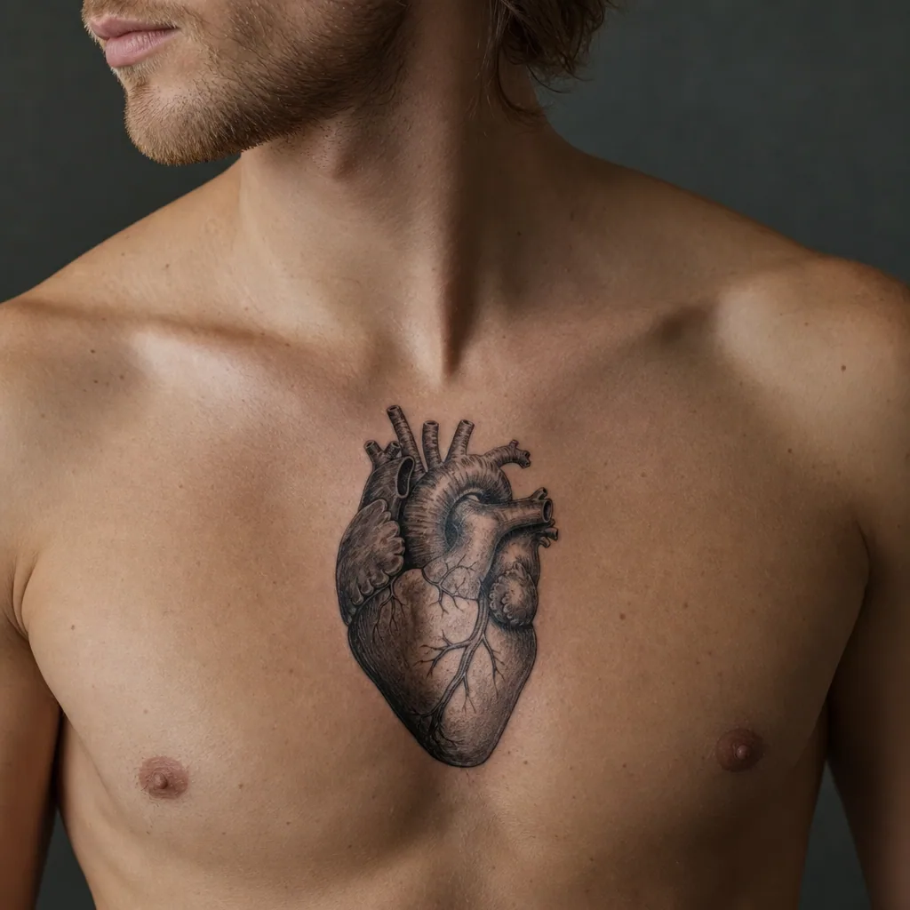 Coeur realiste anatomique