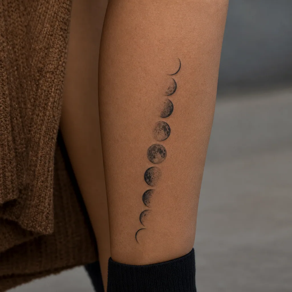 Phases lunaires deuil