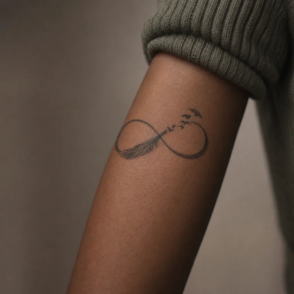Symbole infini deuil
