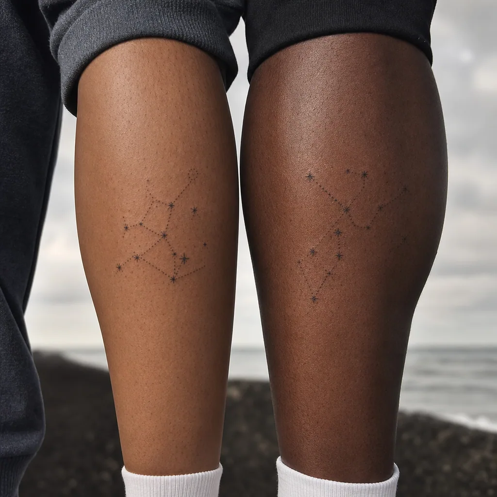 Constellations dotwork