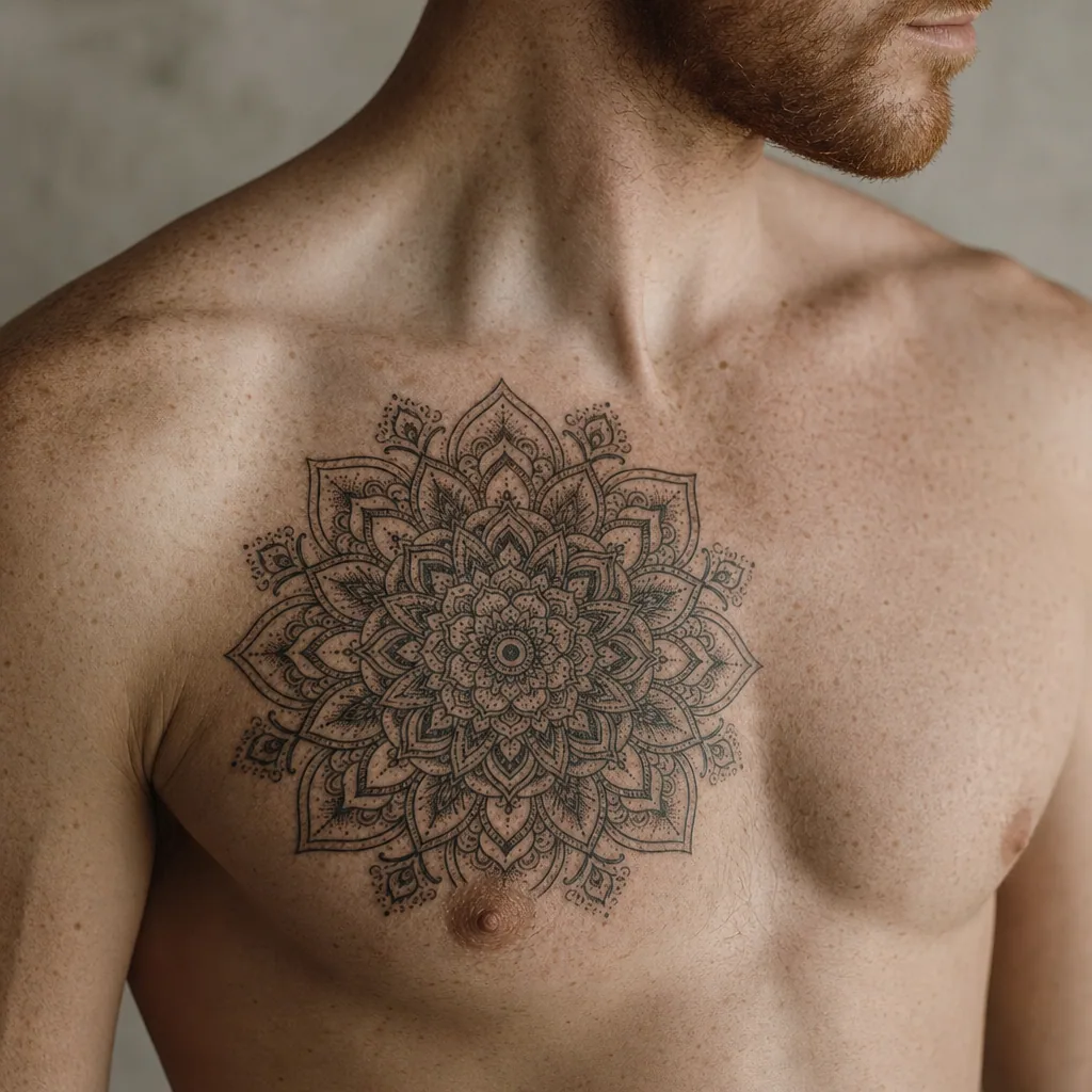 Mandala filigrane premium