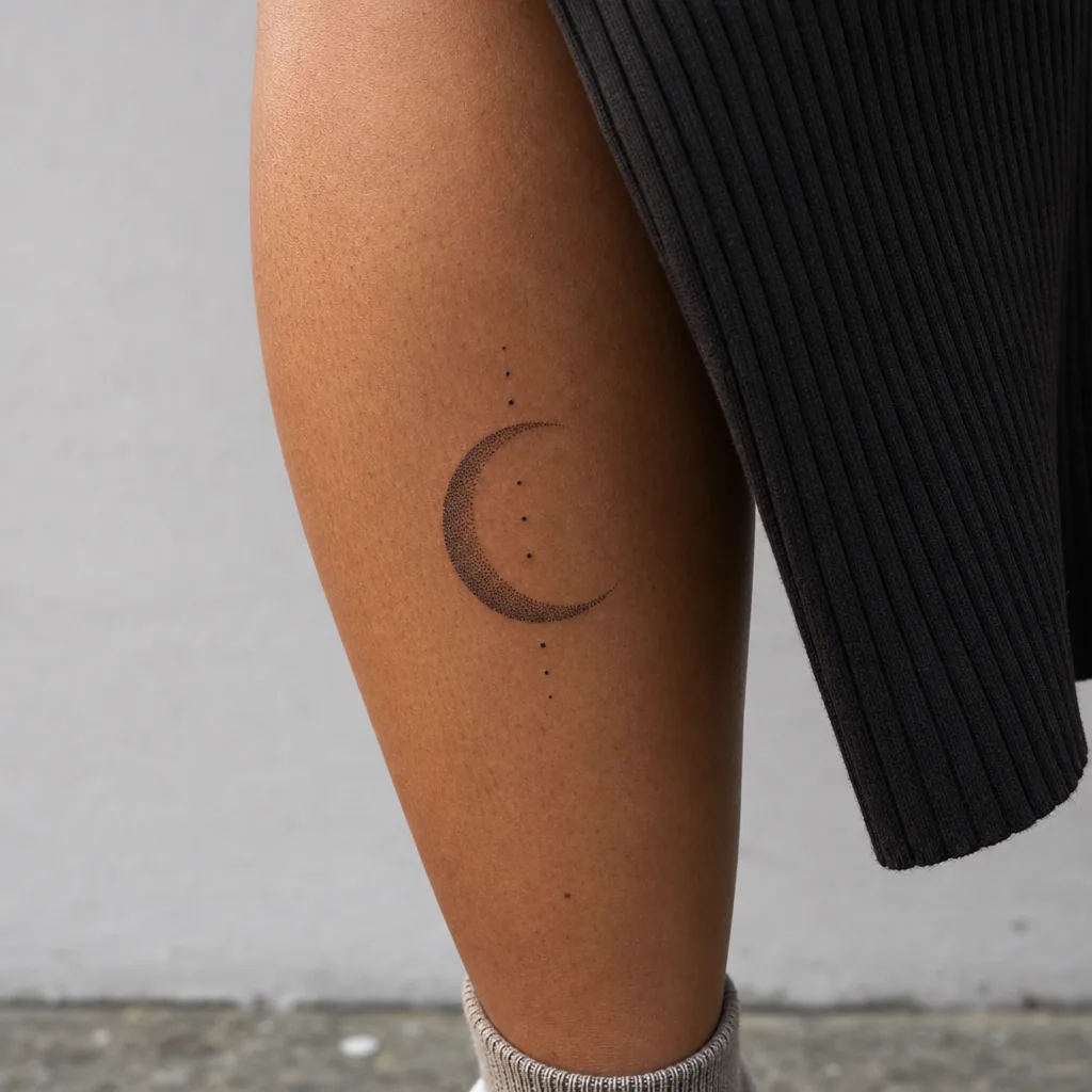 Lune dotwork