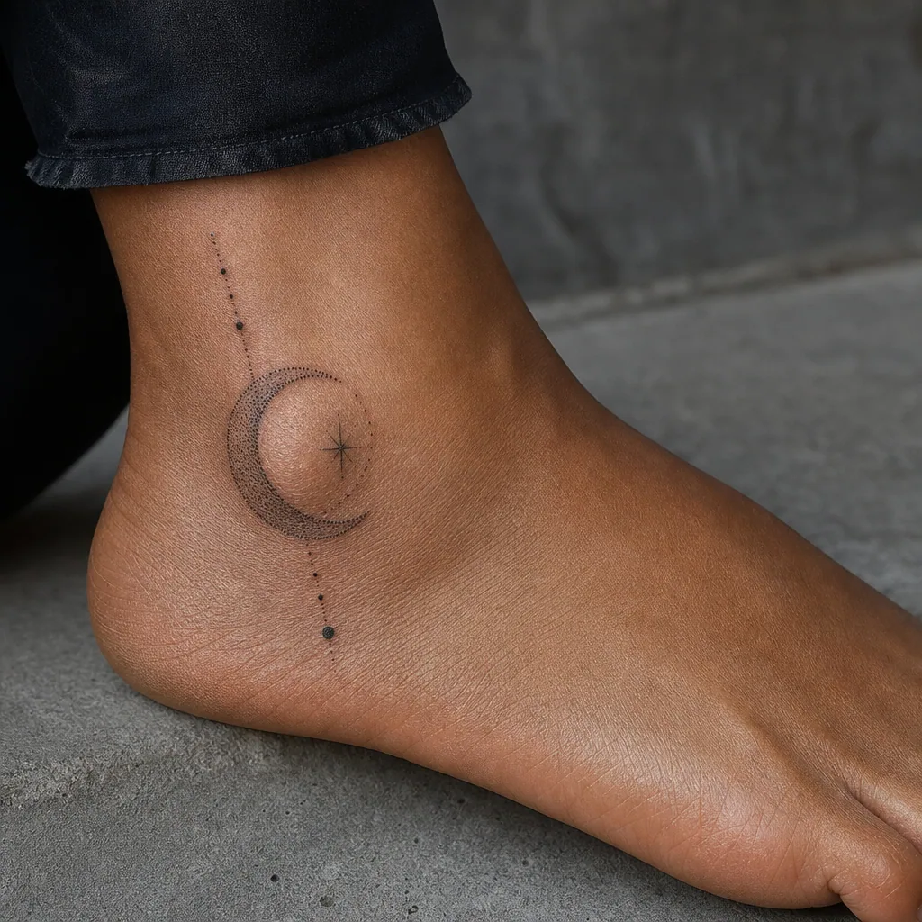 Lune dotwork