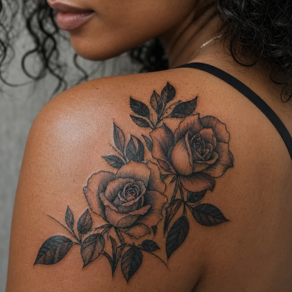 Roses soeurs neo-traditionnelles