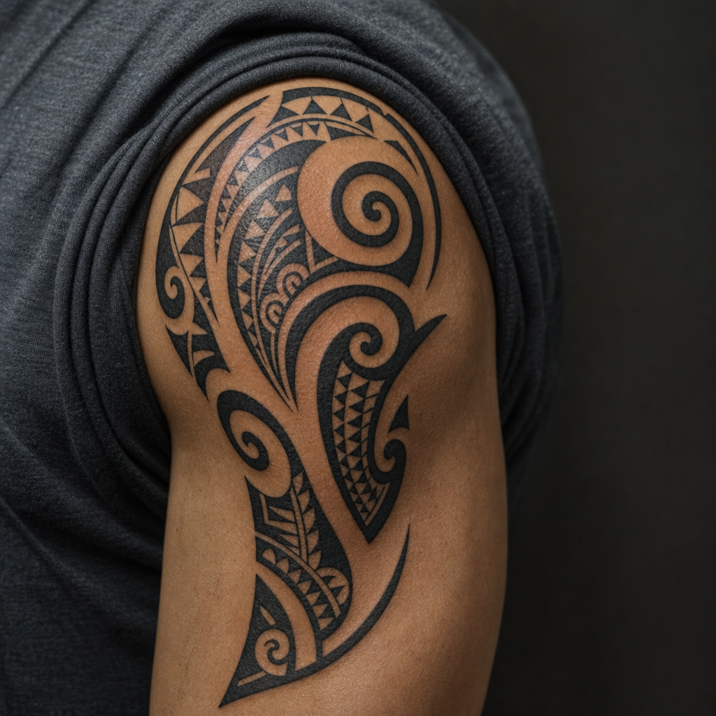Tribal maori (Ta moko)