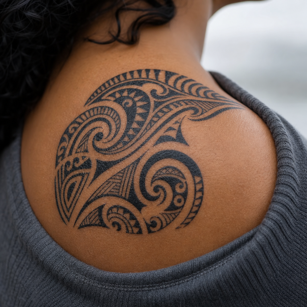 Tribal maori (Ta moko)