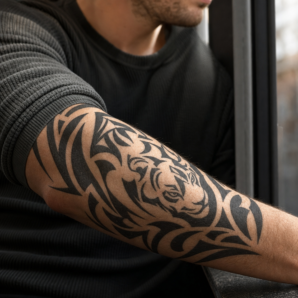 Tribal animal puissant