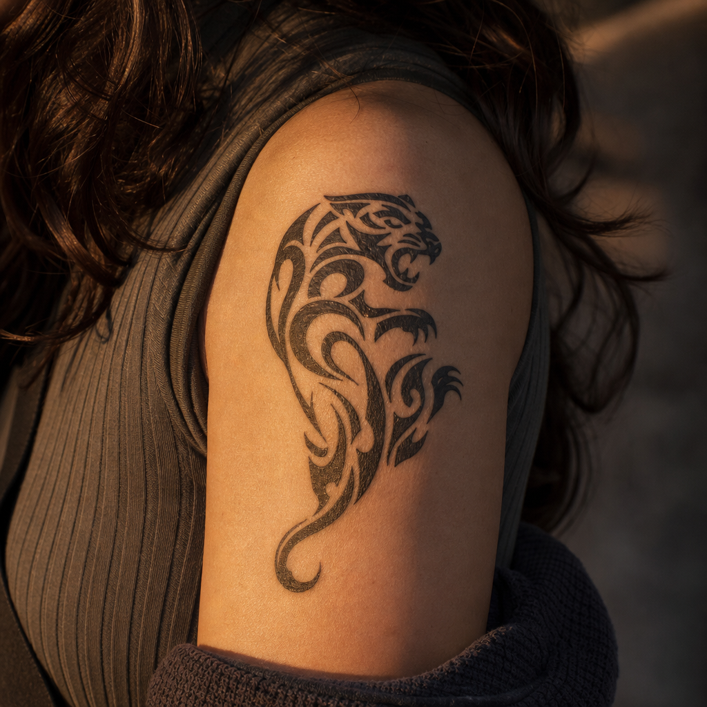 Tribal animal puissant