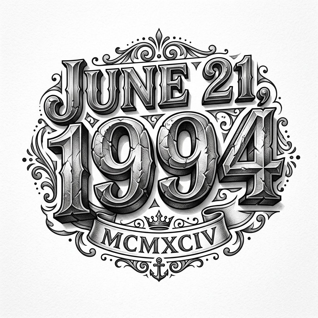 Tatouage date de naissance